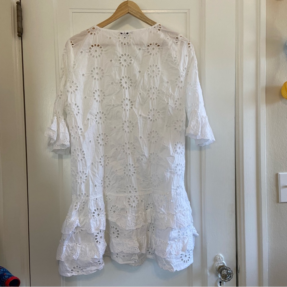 J. Crew Eyelet tunic dress / coverup - Picture 5 of 5
